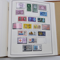 Collection timbres de Espagne - Grande Bretagne en un album.