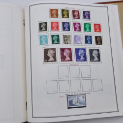 Collection timbres de Espagne - Grande Bretagne en un album.