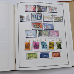 Collection timbres de Espagne - Grande Bretagne en un album.