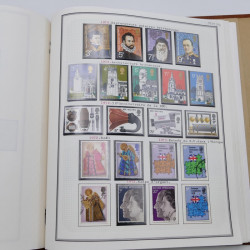 Collection timbres de Espagne - Grande Bretagne en un album.