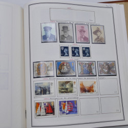 Collection timbres de Espagne - Grande Bretagne en un album.