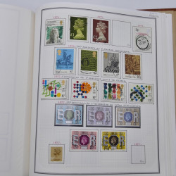 Collection timbres de Espagne - Grande Bretagne en un album.