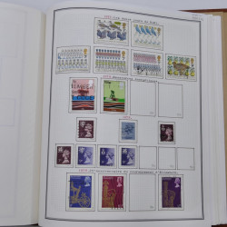 Collection timbres de Espagne - Grande Bretagne en un album.