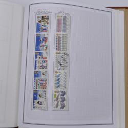 Collection timbres de Espagne - Grande Bretagne en un album.