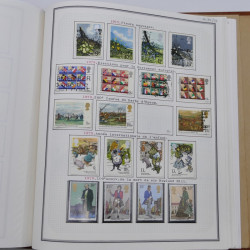 Collection timbres de Espagne - Grande Bretagne en un album.