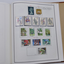 Collection timbres de Espagne - Grande Bretagne en un album.