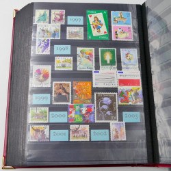 Lot de timbres de Pologne 1915-2003 neufs et oblitérés en un album.