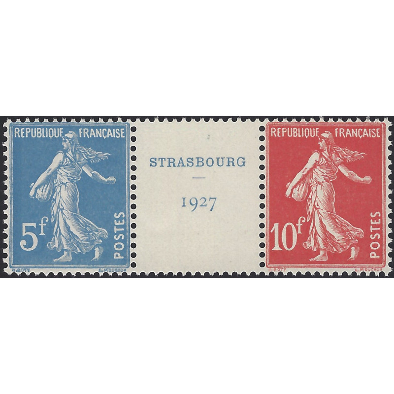 Exposition de Strasbourg timbres de France N°242A neuf**.