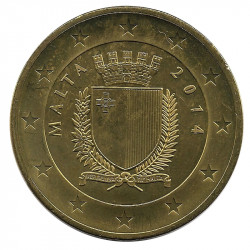 5 euros Malte 2014 UNC - 100ème anniversaire de la première guerre mondiale.