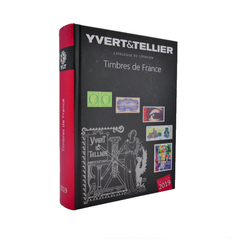 Catalogue Yvert et Tellier timbres de France 2019.