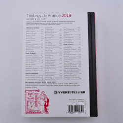 Catalogue Yvert et Tellier timbres de France 2019.
