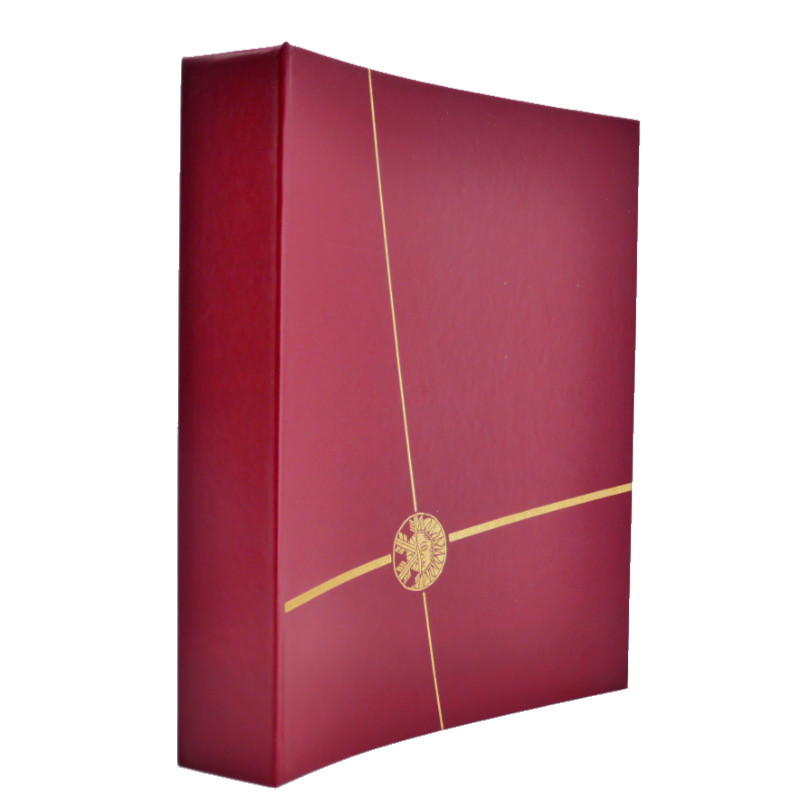 Album Futura garni de 20 recharges à 6 bandes pour timbres-poste.