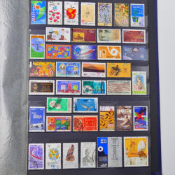 Lot de timbres de Mexique neufs et oblitérés en un album.