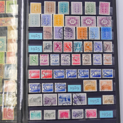 Lot de timbres d'Autriche, Pays Bas, Portugal en un album.