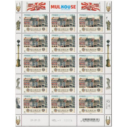 Timbre Mulhouse en feuillet de France N°F202 neuf**.