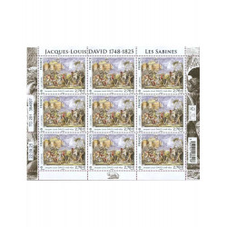 Timbre Les Sabines en feuillet de France N°F205 neuf**.