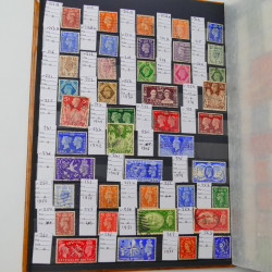 Lot massif de timbres du monde neufs et oblitérés en 10 albums.