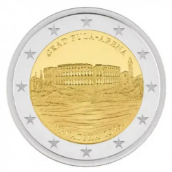 2 euros commémorative Croatie 2025 - L’Arène de Pula.