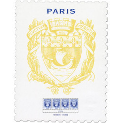 Feuille neutre Lindner-T pour les Affiches de timbres de France.