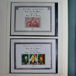 Collection timbres du monde thématique Tableaux neufs en un album.