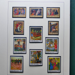 Collection timbres du monde thématique Tableaux neufs en un album.