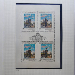 Collection timbres du monde thématique Tableaux neufs en un album.