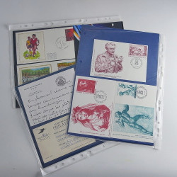 Vrac massif de timbres du monde neufs et oblitérés en un carton.