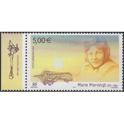 Timbre poste aérienne N°67a Monoplan Nieuport neuf**.