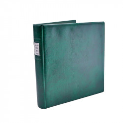 Reliure Lindner avec feuilles préimprimées France 2000-2002.