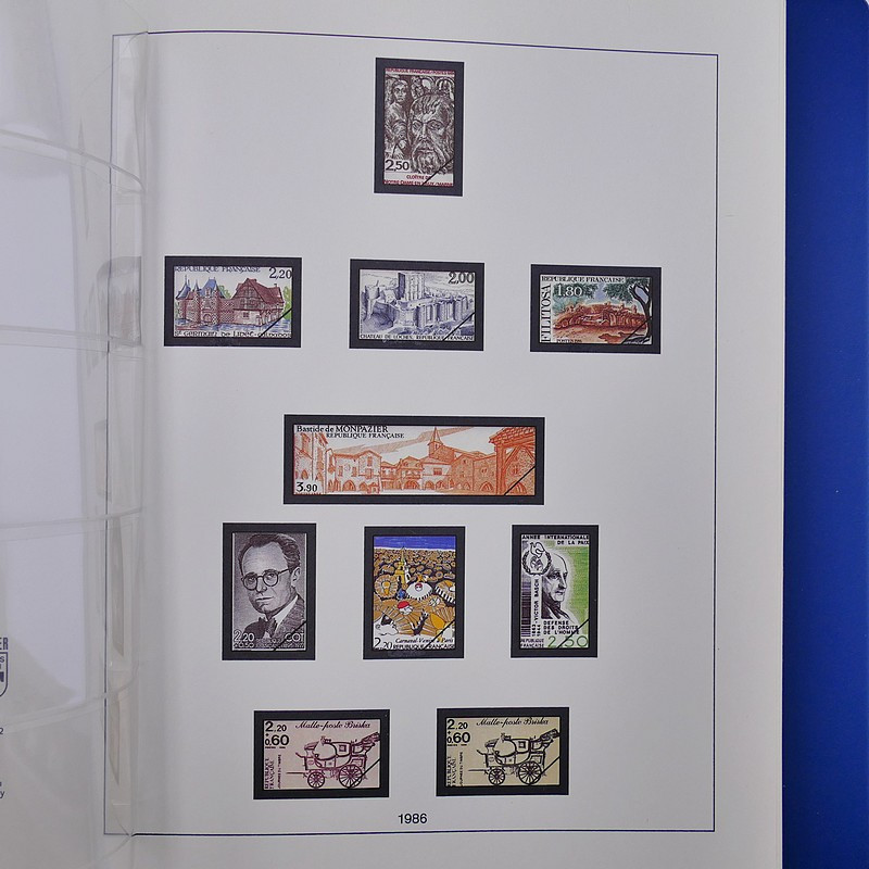 JEUX DE FEUILLES PRE-IMPRIMEES LINDNER FRANCE de 1979 A 1989 BE EUR 20 JEUX DE FEUILLES PRE-IMPRIMEES LINDNER FRANCE de 1979 A 1989 BE EUR 20