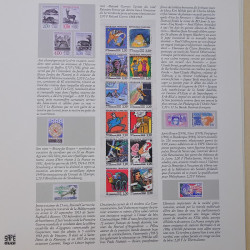 Reliure SAFE Skaï avec feuilles préimprimées France 1980-1988.