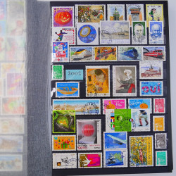 Lot de timbres de France oblitérés 1994-2011 en un album.