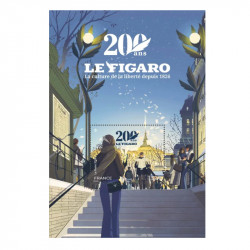 Feuillet de timbre 200 ans du Figaro neuf**.