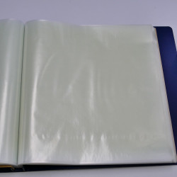 Classeur pour 100 feuillets entières de timbres 290 x 310mm.