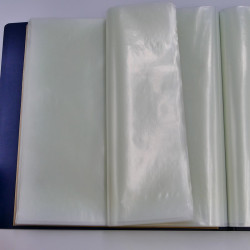 Classeur pour 100 feuillets entières de timbres 290 x 310mm.