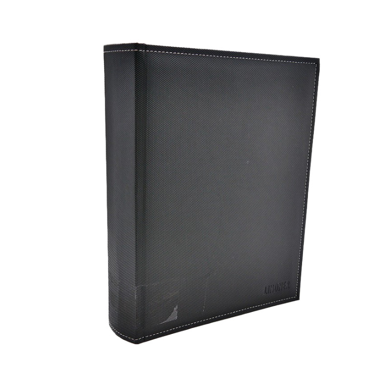 Classeur Lindner Diamant 60 pages noires pour timbres.