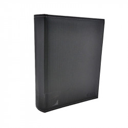 Classeur Lindner Diamant 60 pages noires pour timbres.