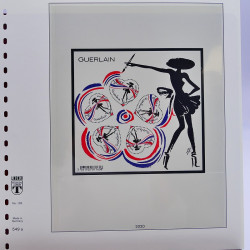 Feuilles préimprimées timbres de France 2020.