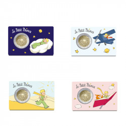 Série de 4 coincards 2 euros BU France 2026 Le Petit Prince.