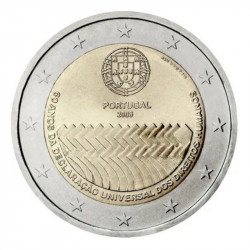 2 euros commémorative Portugal 2008 - Droits de l’homme.