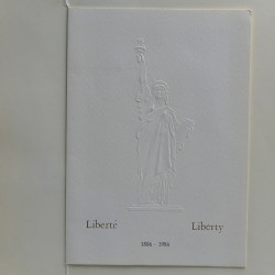 Collection timbres de France 1986-1989 neufs** et oblitérés complet en album Safe.