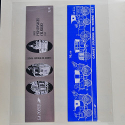 Collection timbres de France 1986-1989 neufs** et oblitérés complet en album Safe.