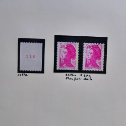 Collection timbres de France 1986-1989 neufs** et oblitérés complet en album Safe.