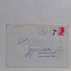 Collection timbres de France 1986-1989 neufs** et oblitérés complet en album Safe.