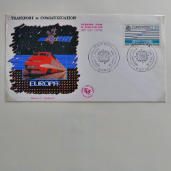 Collection timbres de France 1986-1989 neufs** et oblitérés complet en album Safe.