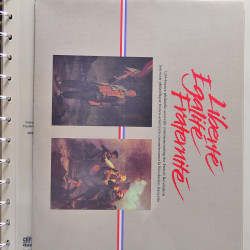 Collection timbres de France 1986-1989 neufs** et oblitérés complet en album Safe.