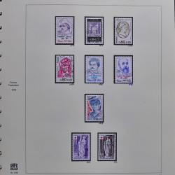 Collection timbres de France 1976-1979 neufs** et oblitérés complet en album Safe.