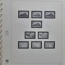 Collection timbres de France 1976-1979 neufs** et oblitérés complet en album Safe.