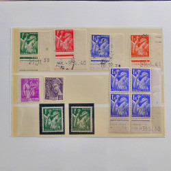 Collection timbres de France 1929-1946 neufs et oblitérés en album Safe.