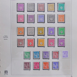 Collection timbres de France 1929-1946 neufs et oblitérés en album Safe.